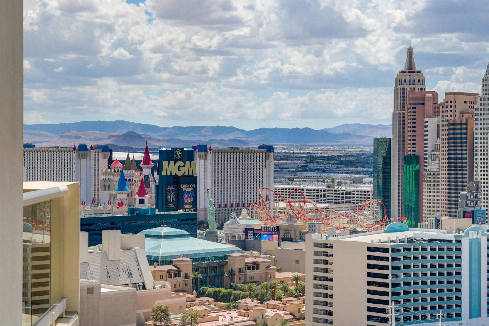Studio Suite 25Th Flr Mgm Signature * Balcony Strip View Лас-Вегас Екстер'єр фото